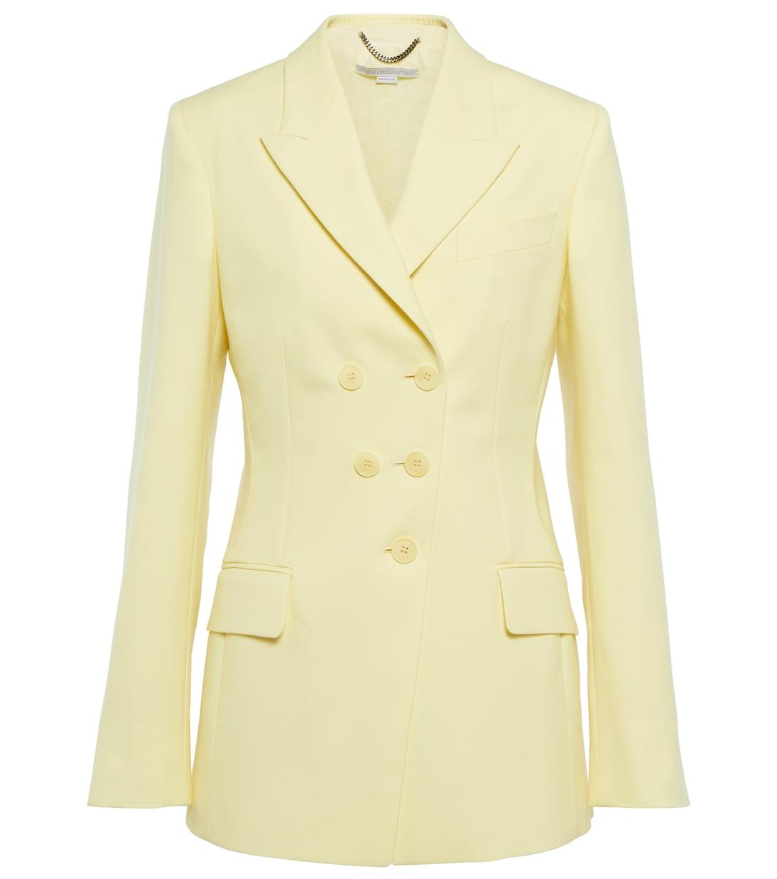 Шерстяной блейзер Stella McCartney, Sherbet Yellow
Шерстяной блейзер Stella McCartney, Sherbet Yellow