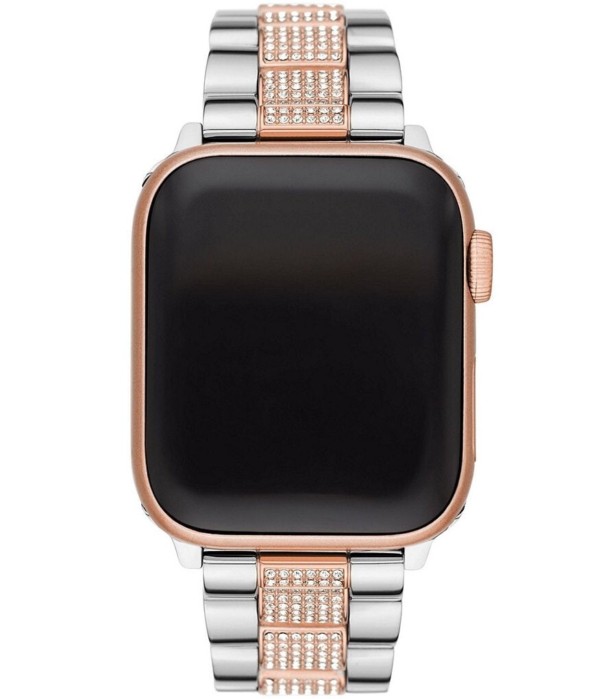 Женский двухцветный ремешок для Apple Watch Michael Kors из нержавеющей стали диаметром 38/40 мм, мультиколор
Женский двухцветный ремешок для Apple Watch Michael Kors из нержавеющей стали диаметром 38/40 мм, мультиколор