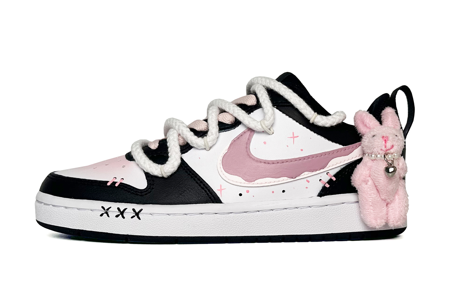 Кроссовки для скейтбординга Court Borough детские унисекс Nike, черный/розовый
Кроссовки для скейтбординга Court Borough детские унисекс Nike, черный/розовый