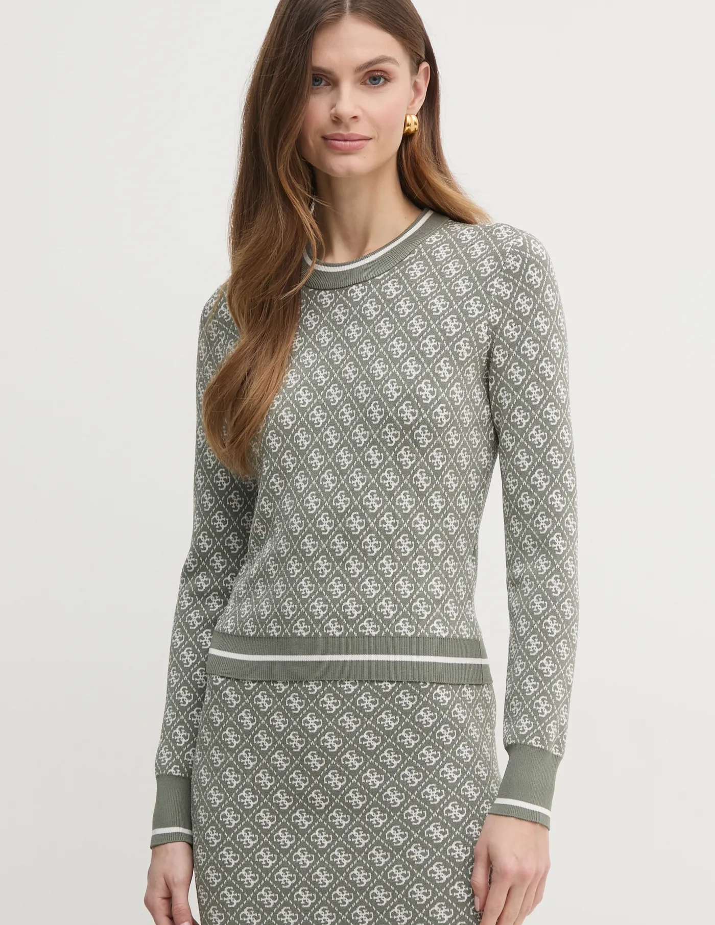 ЛИСЭ свитер Guess, зеленый
ЛИСЭ свитер Guess, зеленый