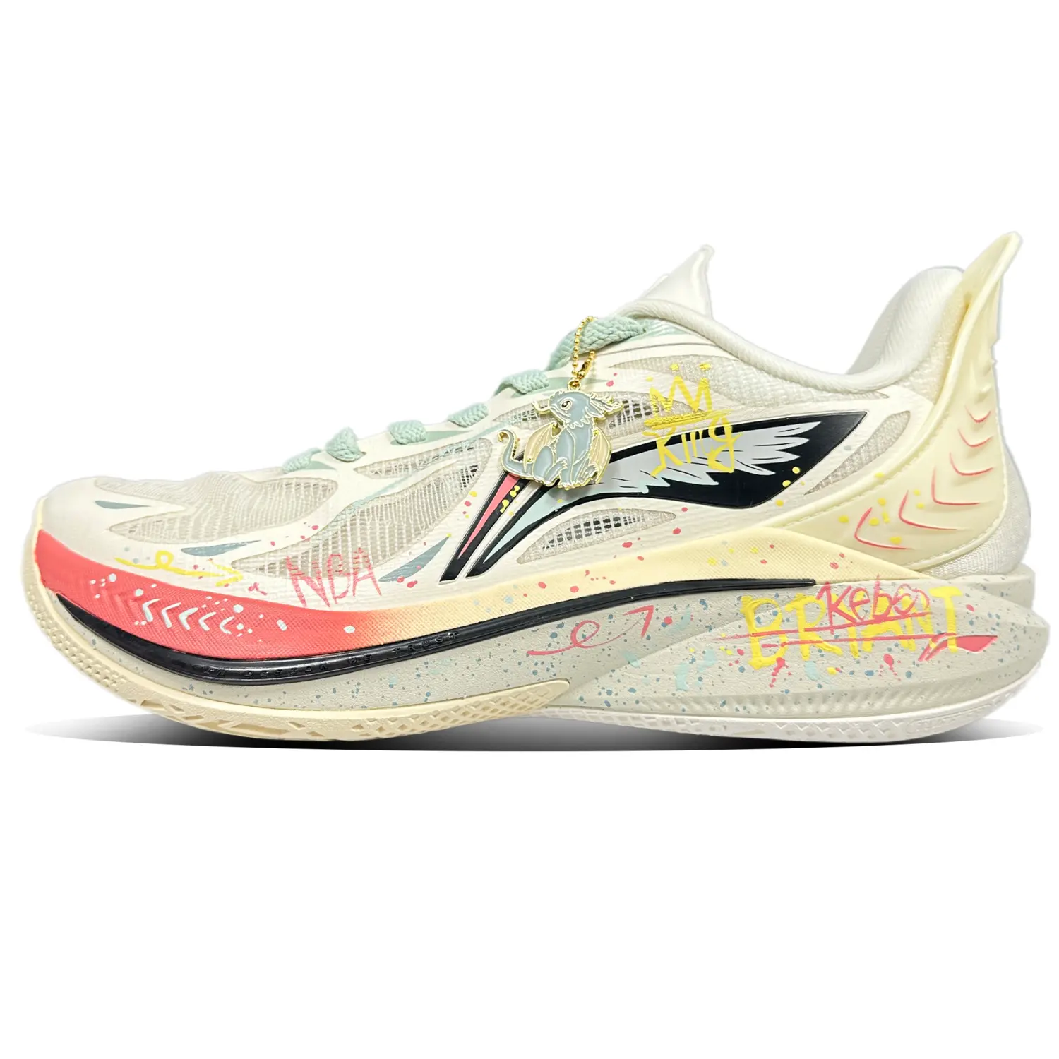 Баскетбольные кроссовки SONIC 12 с противоскользящим и износостойким дышащим верхом, мужские, цвета экрю LINING, Ecru
Баскетбольные кроссовки SONIC 12 с противоскользящим и износостойким дышащим верхом, мужские, цвета экрю LINING, Ecru