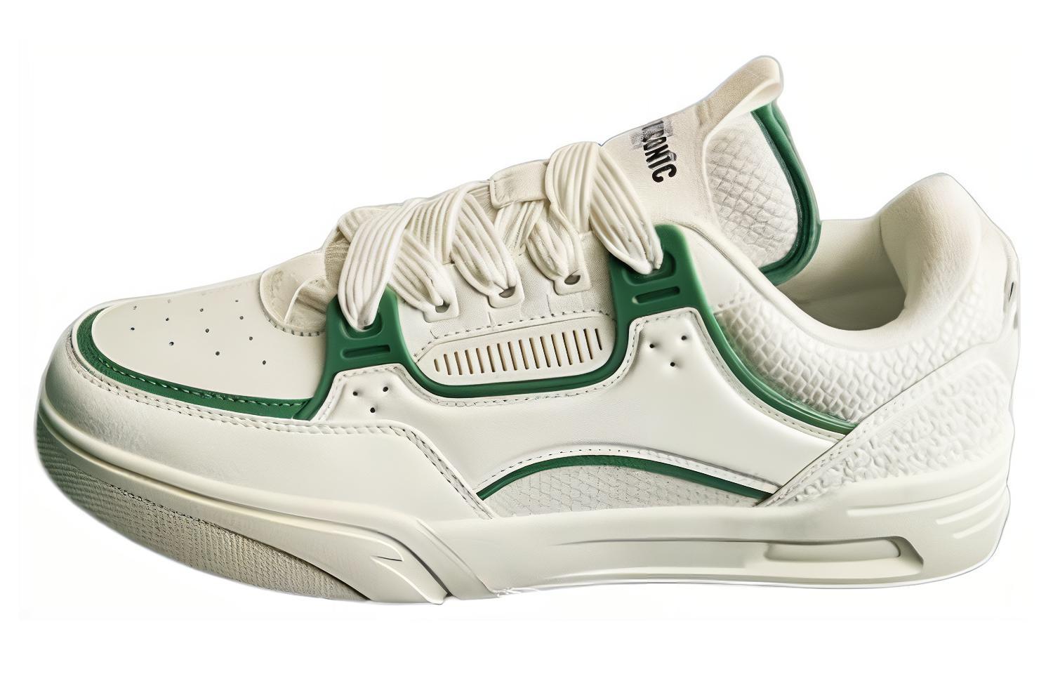 Анта AOJIE амортизирующие износостойкие низкие кеды для скейтбординга мужские бело-зеленые
Анта AOJIE амортизирующие износостойкие низкие кеды для скейтбординга мужские бело-зеленые