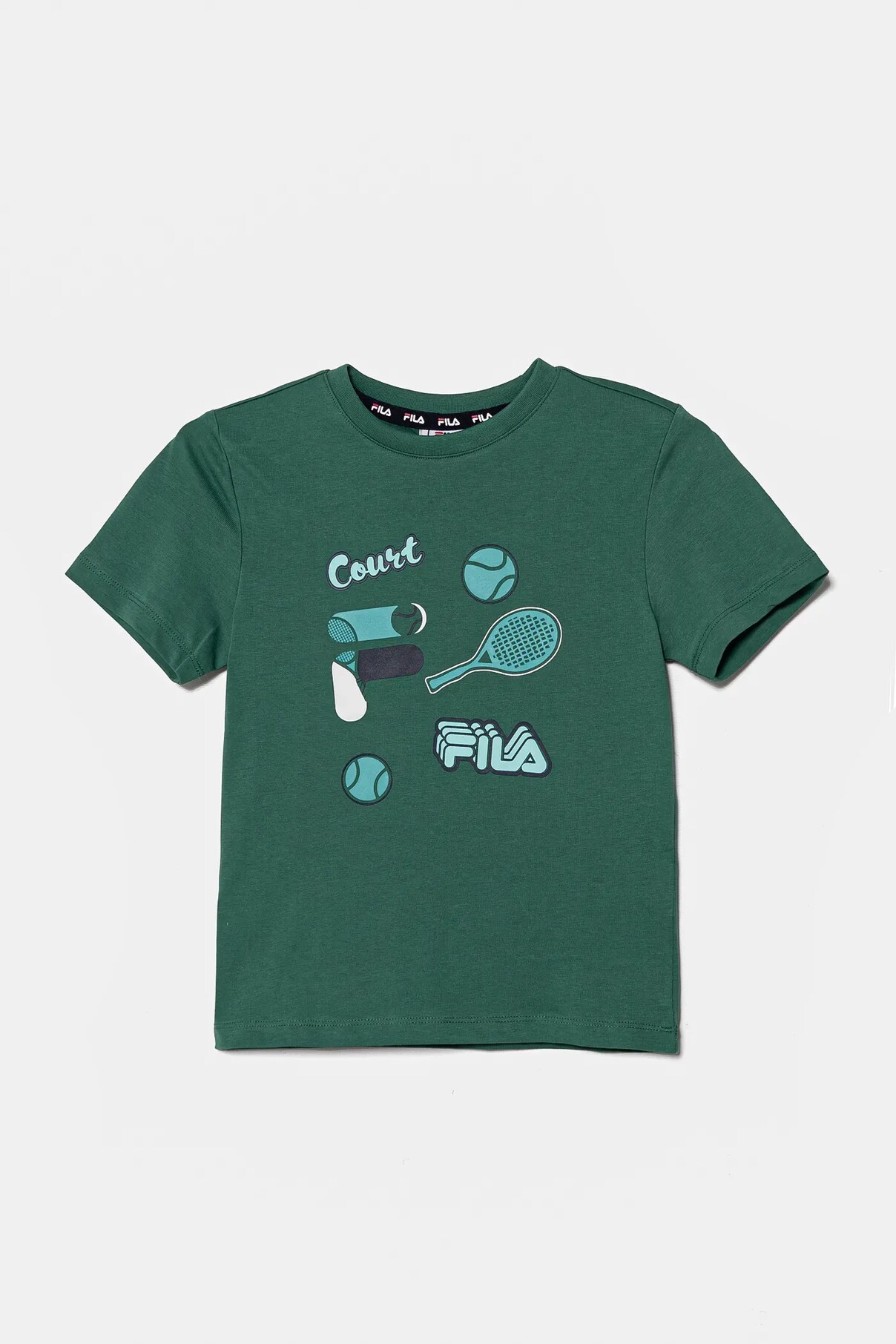Детская хлопковая футболка LOPAR Fila, зеленый
Детская хлопковая футболка LOPAR Fila, зеленый