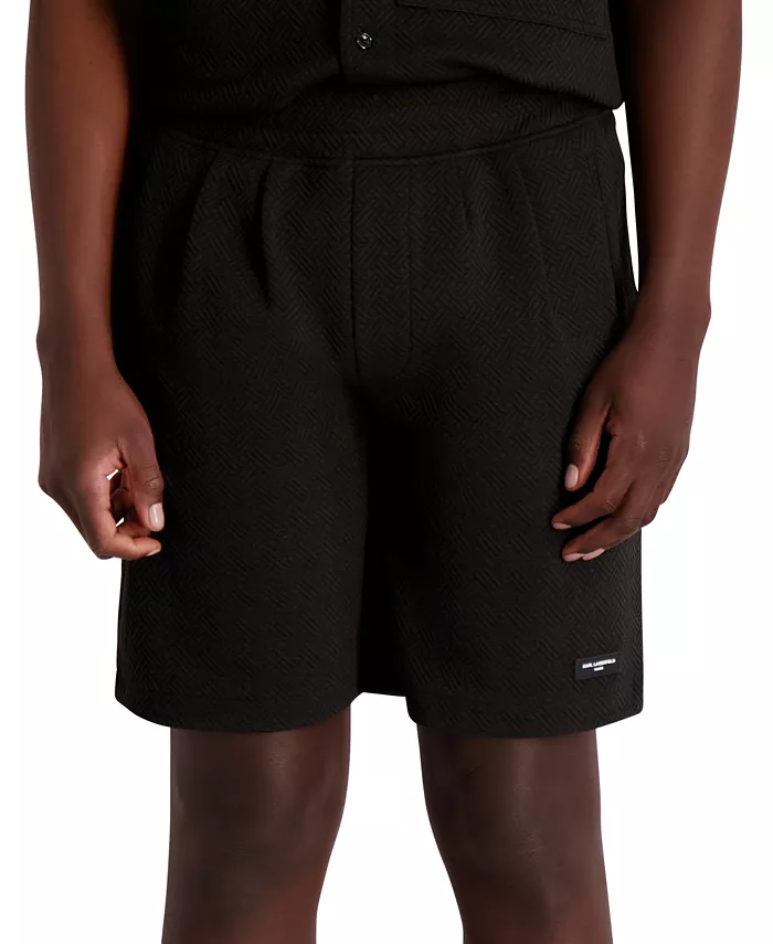 Мужские шорты Criss-Cross с логотипом KARL LAGERFELD PARIS, черный
Мужские шорты Criss-Cross с логотипом KARL LAGERFELD PARIS, черный