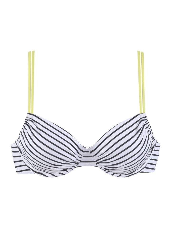 Верх бикини Venice Beach, цвет schwarz/weiß/limette
Верх бикини Venice Beach, цвет schwarz/weiß/limette