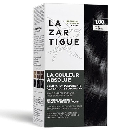 Стойкая краска для волос Lazartigue Il Colore Assoluto 1.00 Интенсивный черный, Jf Lazartigue
Стойкая краска для волос Lazartigue Il Colore Assoluto 1.00 Интенсивный черный, Jf Lazartigue