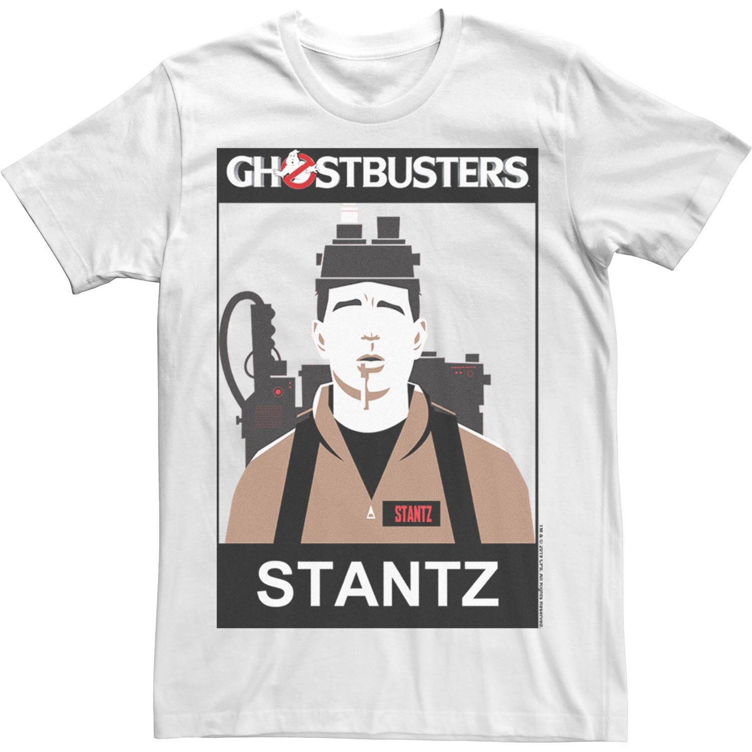 Мужская футболка с портретом «Охотники за привидениями» Stantz Licensed Character
Мужская футболка с портретом «Охотники за привидениями» Stantz Licensed Character