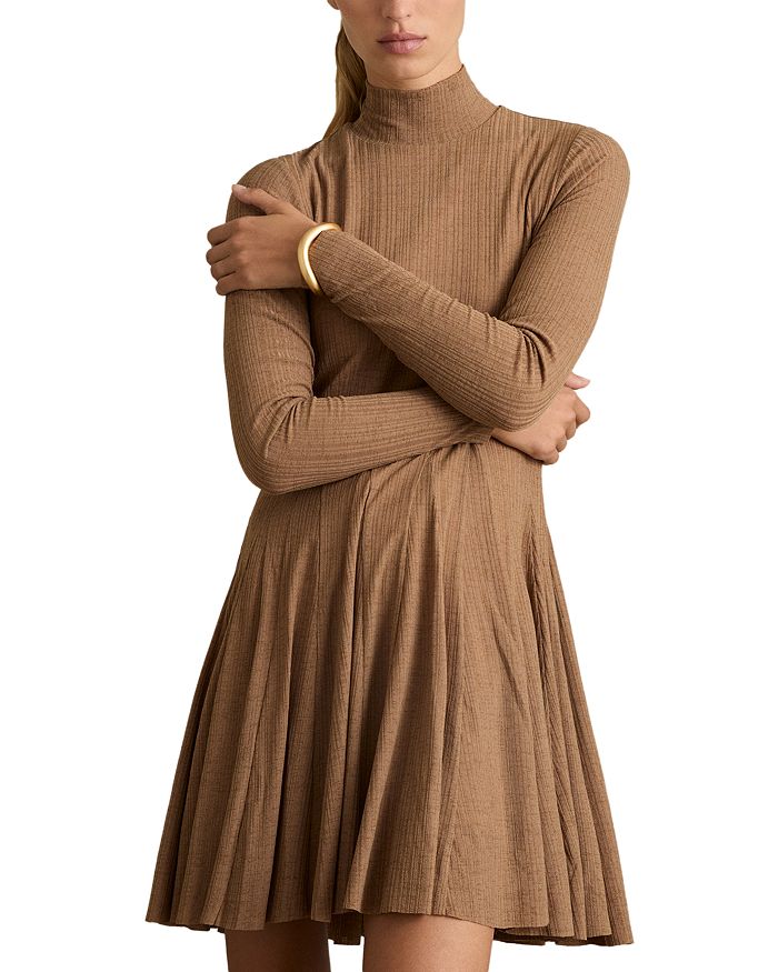 Платье-футляр Savannah Jersey Flippy REISS, коричневый/бежевый 
Платье-футляр Savannah Jersey Flippy REISS, коричневый/бежевый