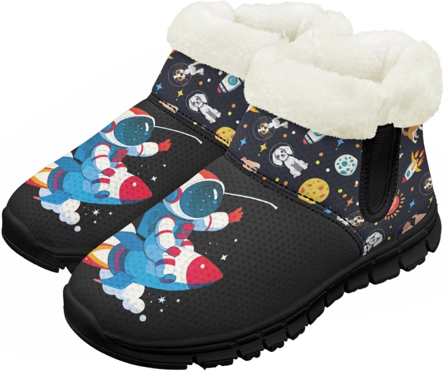 Детские зимние ботинки Chririnla для мальчиков и девочек, утепленные высокие кеды «босиком» с противоскользящей подошвой и флисовой подкладкой, пушистые слипоны, Planet Astronaut
Детские зимние ботинки Chririnla для мальчиков и девочек, утепленные высокие кеды «босиком» с противоскользящей подошвой и флисовой подкладкой, пушистые слипоны, Planet Astronaut