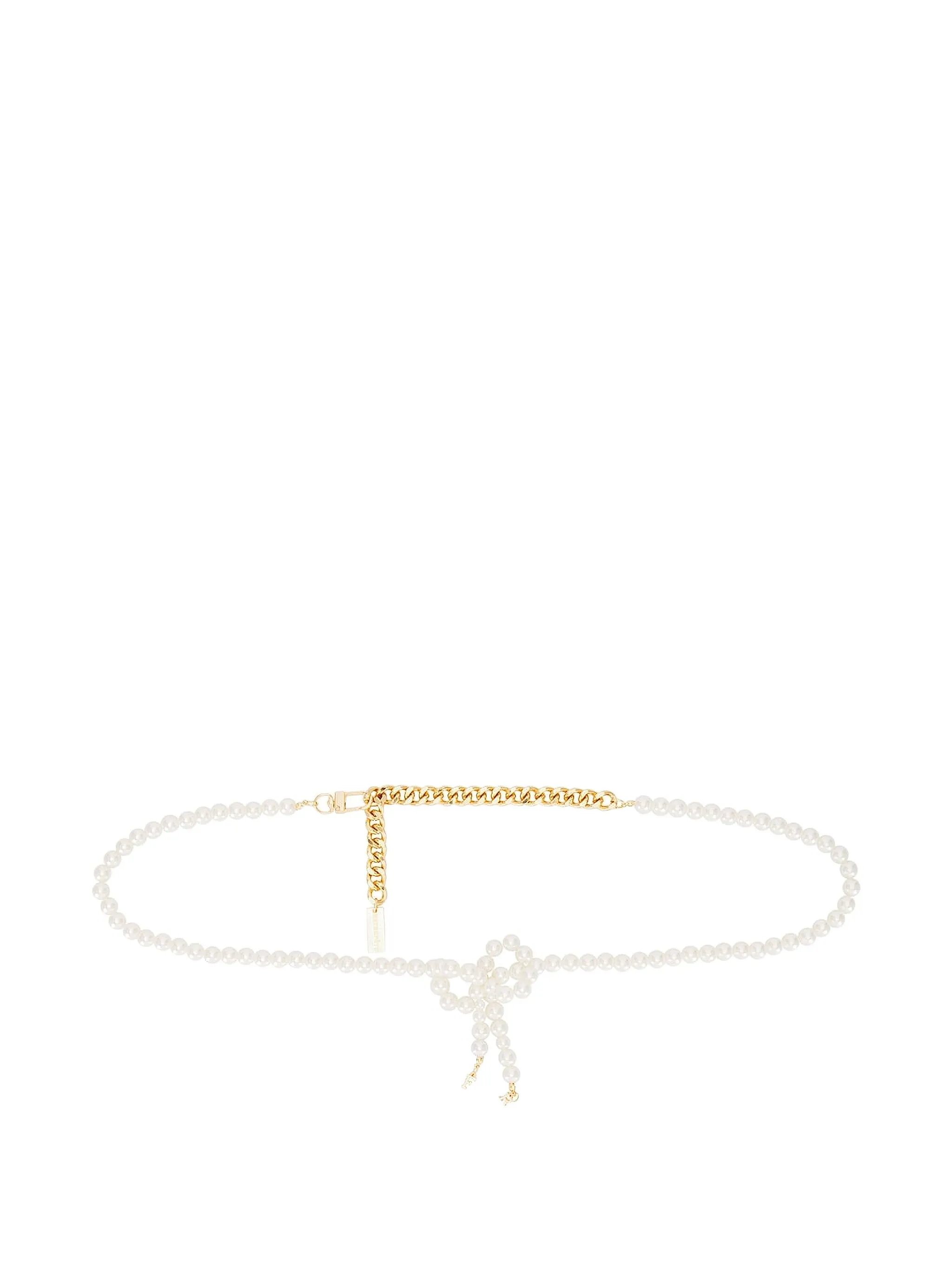 Ремень Anita с жемчугом Retrofete, белый
Ремень Anita с жемчугом Retrofete, белый