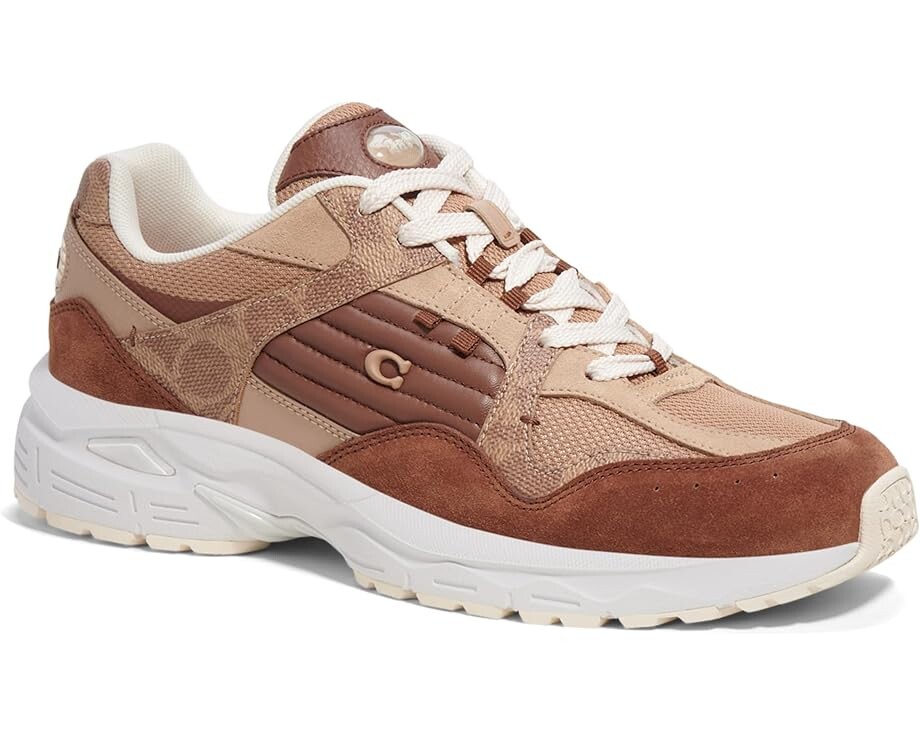 Кроссовки COACH C301 Signature, цвет Taupe/Saddle, Коричневый, Кроссовки COACH C301 Signature, цвет Taupe/Saddle
Кроссовки COACH C301 Signature, цвет Taupe/Saddle, Коричневый, Кроссовки COACH C301 Signature, цвет Taupe/Saddle
