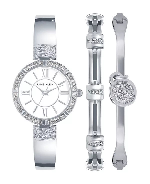 Женские кварцевые часы-браслет из серебристого металлического сплава, 28 мм Anne Klein, silver-tone, Белый, Женские кварцевые часы-браслет из серебристого металлического сплава, 28 мм Anne Klein, silver-tone
Женские кварцевые часы-браслет из серебристого металлического сплава, 28 мм Anne Klein, silver-tone, Белый, Женские кварцевые часы-браслет из серебристого металлического сплава, 28 мм Anne Klein, silver-tone