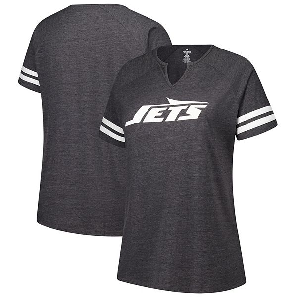 Женская футболка New York Jets plus size с логотипом и полосками Fanatics
Женская футболка New York Jets plus size с логотипом и полосками Fanatics