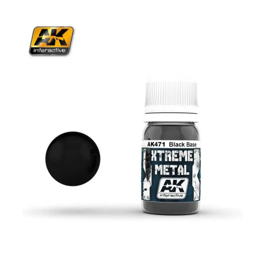 Черная база (30 мл), Paint - Xtreme Metal (AK-Interactive)
Черная база (30 мл), Paint - Xtreme Metal (AK-Interactive)