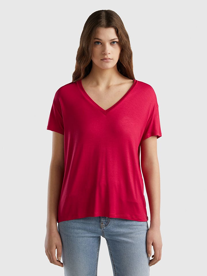 Футболка Benetton, фуксия
Футболка Benetton, фуксия