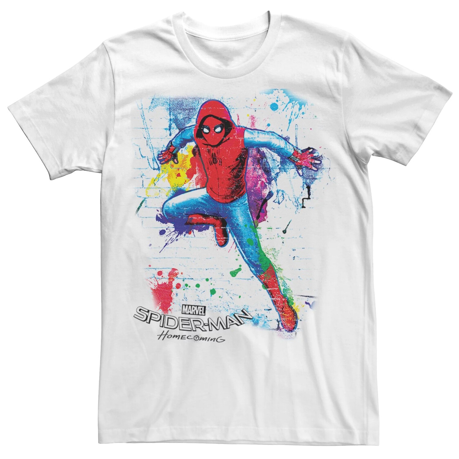 Мужская настенная футболка с брызгами краски «Человек-паук» Licensed Character
Мужская настенная футболка с брызгами краски «Человек-паук» Licensed Character