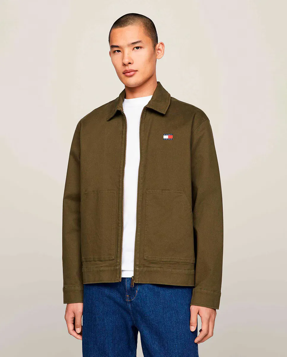 Мужская куртка в стиле Harrington Tommy Jeans, зеленый
Мужская куртка в стиле Harrington Tommy Jeans, зеленый