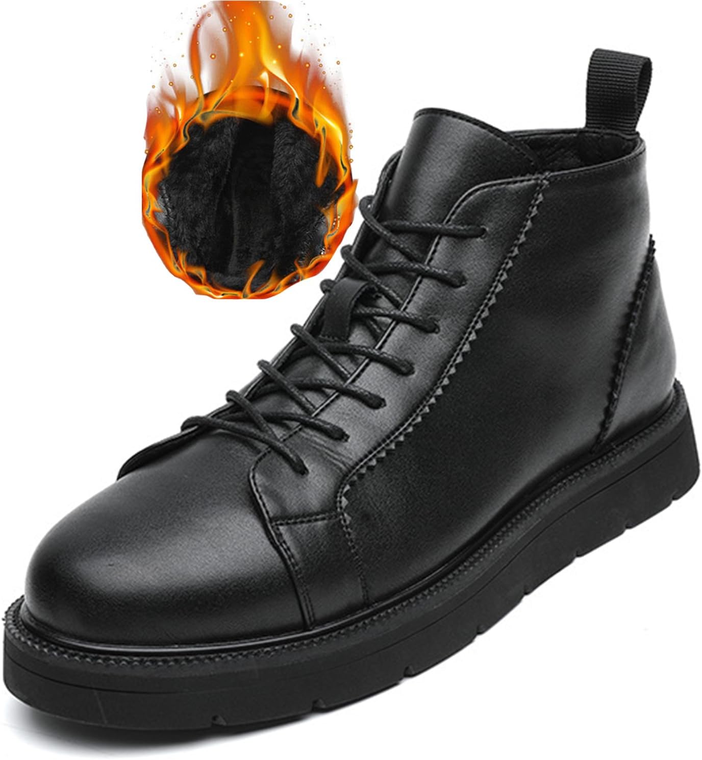 Мужские черные кожаные высокие кроссовки на шнуровке с платформой, зимние, с флисовой подкладкой, повседневные, деловые, рабочие, дерби, чукка-ботинки, модные, с незаметным увеличением роста Galonfulty
Мужские черные кожаные высокие кроссовки на шнуровке с платформой, зимние, с флисовой подкладкой, повседневные, деловые, рабочие, дерби, чукка-ботинки, модные, с незаметным увеличением роста Galonfulty