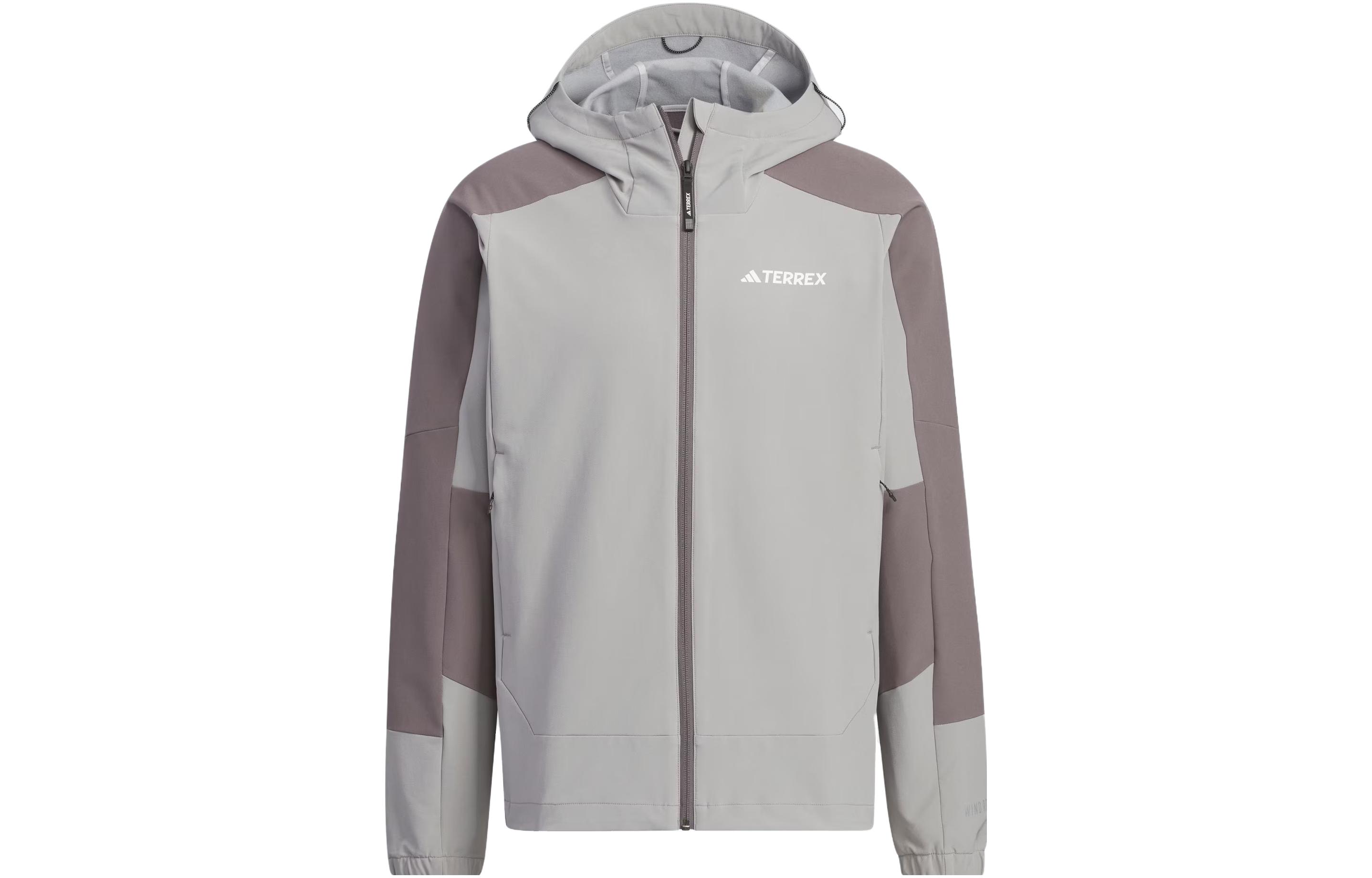 Adidas Ветрозащитная куртка с капюшоном, Pure Ice Gray
Adidas Ветрозащитная куртка с капюшоном, Pure Ice Gray