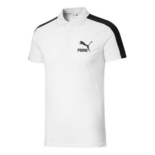 Рубашка поло iconic t7 polo shirt 'white black' Puma, белый
Рубашка поло iconic t7 polo shirt 'white black' Puma, белый