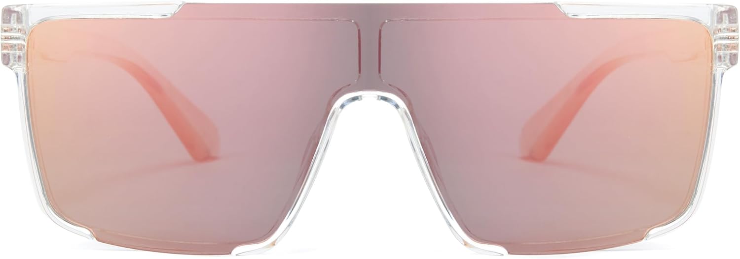 Солнцезащитные очки Cyxus One-Piece с поляризацией, для женщин и мужчин, TR90, увеличенные квадратные линзы TAC, модные, защита UV400, P1131, Frame:clear+ Lens:light Pink-1310
Солнцезащитные очки Cyxus One-Piece с поляризацией, для женщин и мужчин, TR90, увеличенные квадратные линзы TAC, модные, защита UV400, P1131, Frame:clear+ Lens:light Pink-1310