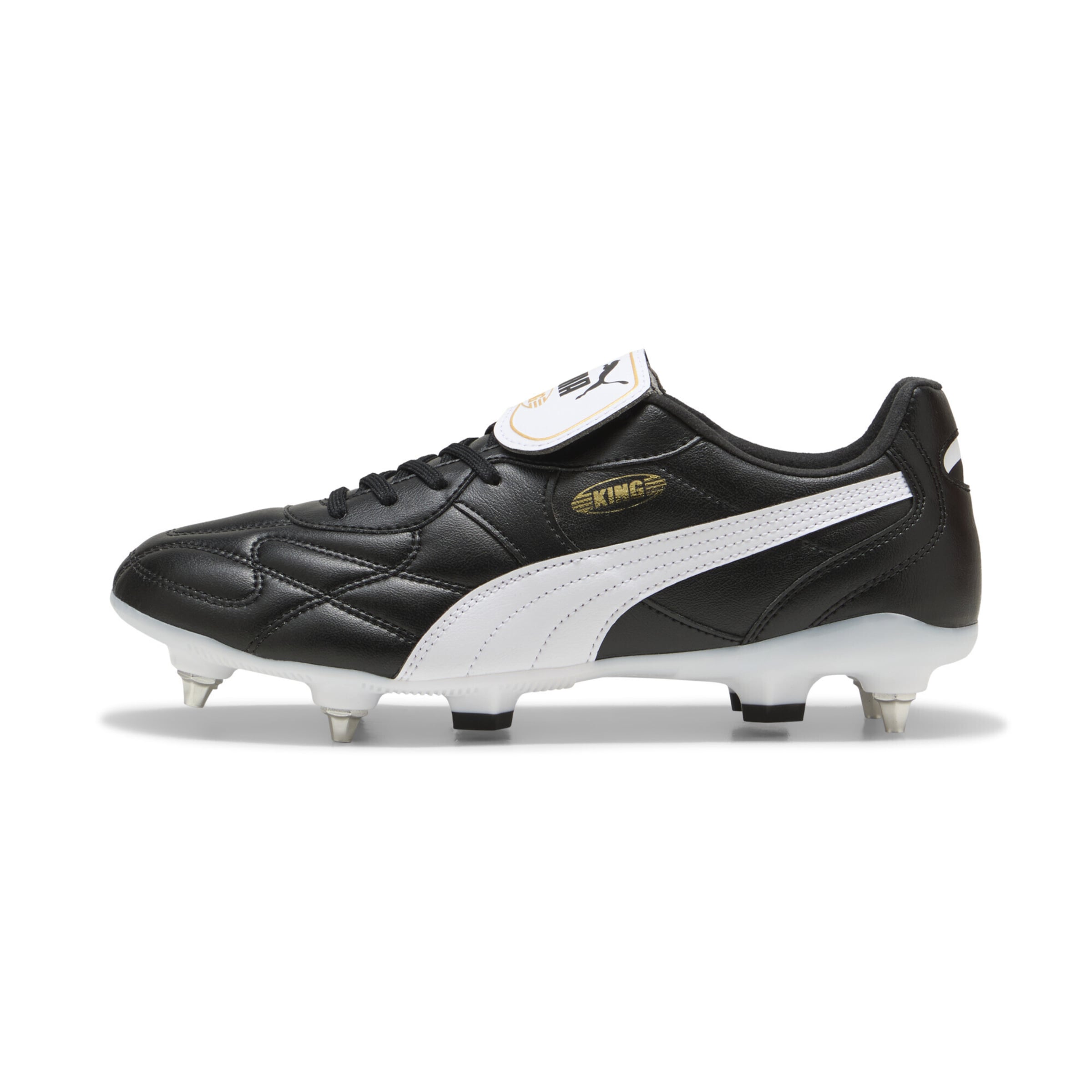 PUMA Футбольные бутсы 'King Top MxSG' в черном цвете
PUMA Футбольные бутсы 'King Top MxSG' в черном цвете