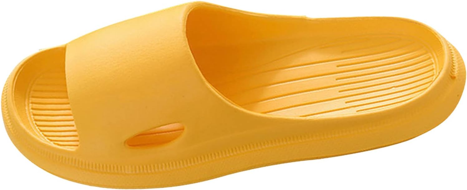 Тапочки-пантолеты Pillow для женщин и мужчин, удобные резиновые душевые шлепанцы с поддержкой свода, с легким надеванием, летние женские сандалии, размер 6 Generic, желтый
Тапочки-пантолеты Pillow для женщин и мужчин, удобные резиновые душевые шлепанцы с поддержкой свода, с легким надеванием, летние женские сандалии, размер 6 Generic, желтый