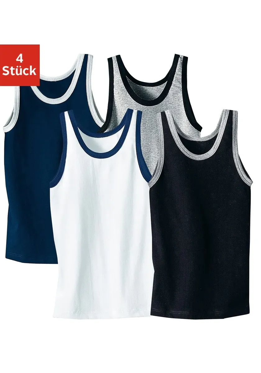 Майка AUTHENTIC UNDERWEAR (4 шт. в упаковке), с окантовкой контрастного цвета, белый
Майка AUTHENTIC UNDERWEAR (4 шт. в упаковке), с окантовкой контрастного цвета, белый