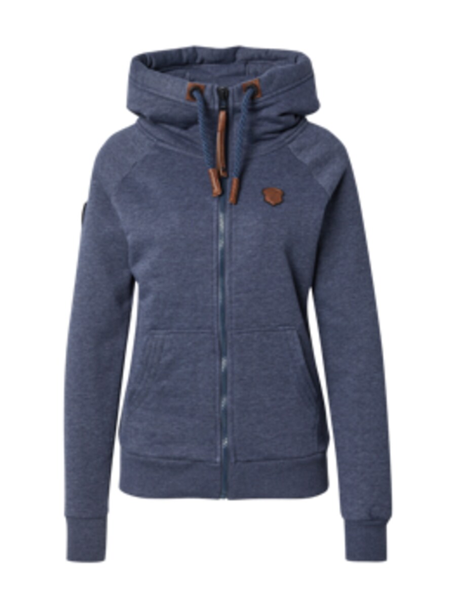 Толстовка с капюшоном на молнии naketano, цвет mottled blue 
Толстовка с капюшоном на молнии naketano, цвет mottled blue