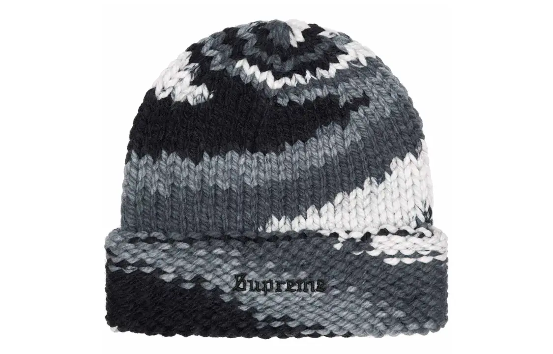 Шапка Supreme Gradient Spacedye, черный / белый
Шапка Supreme Gradient Spacedye, черный / белый