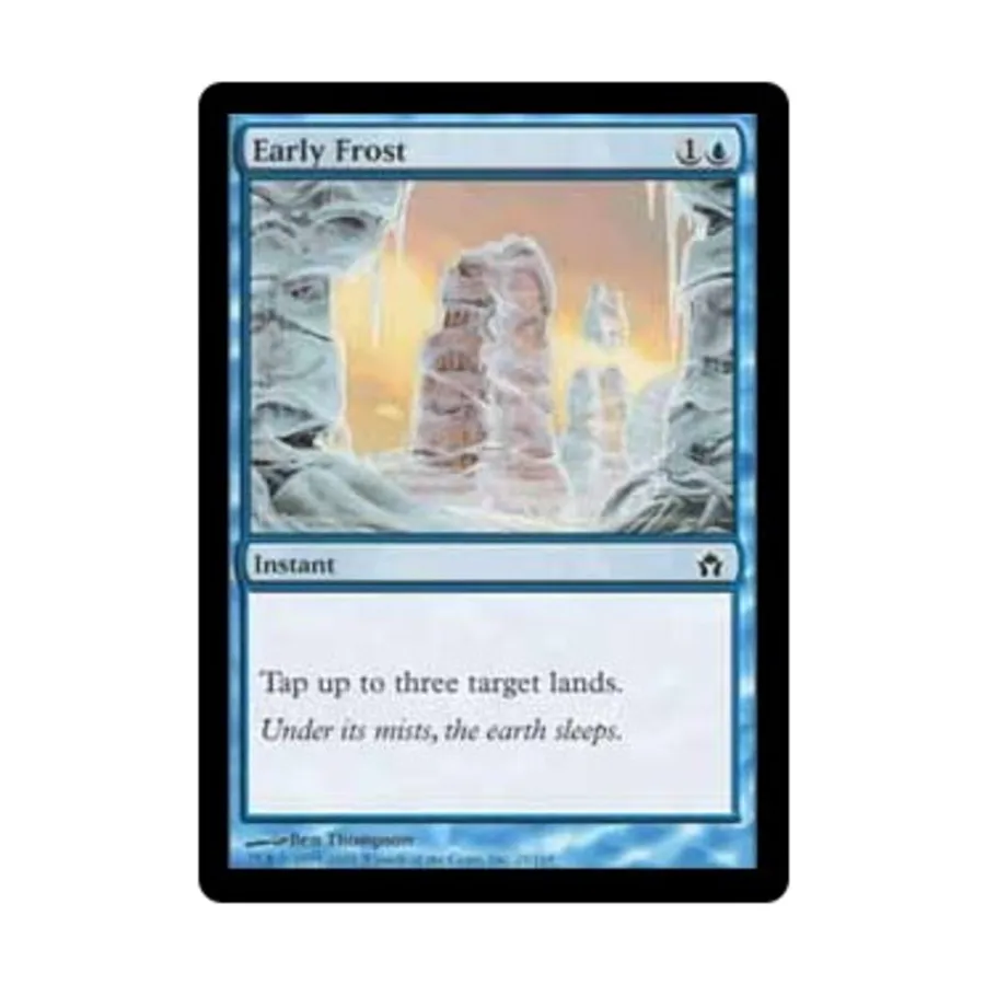 CCG Ранние заморозки (С), MTG - Fifth Dawn
CCG Ранние заморозки (С), MTG - Fifth Dawn