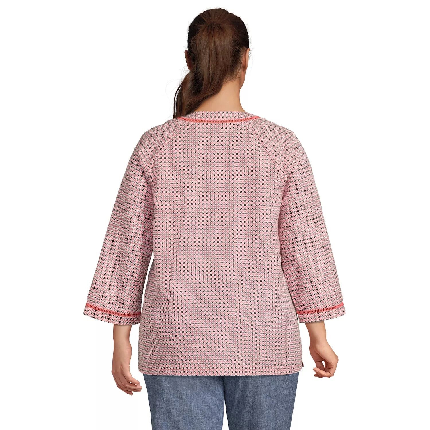 Топ-туника больших размеров Lands' End с рукавами 3/4 и V-образным вырезом Lands' End
Топ-туника больших размеров Lands' End с рукавами 3/4 и V-образным вырезом Lands' End