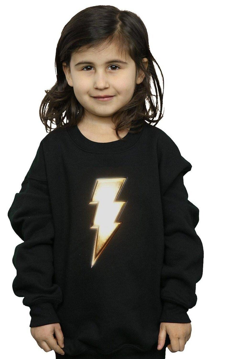 Толстовка с логотипом Shazam Bolt DC Comics, черный
Толстовка с логотипом Shazam Bolt DC Comics, черный