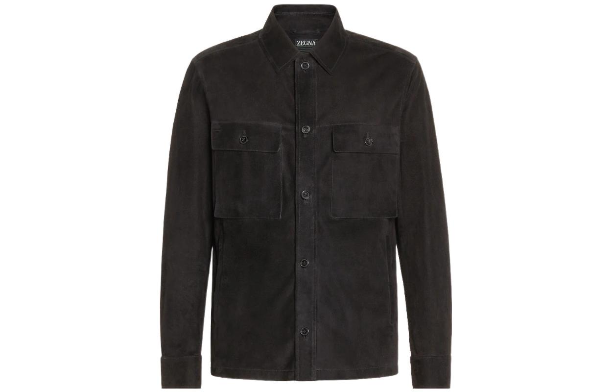 Ermenegildo Zegna Мужские кожаные куртки, черный, с отворотами, средней высоты
Ermenegildo Zegna Мужские кожаные куртки, черный, с отворотами, средней высоты