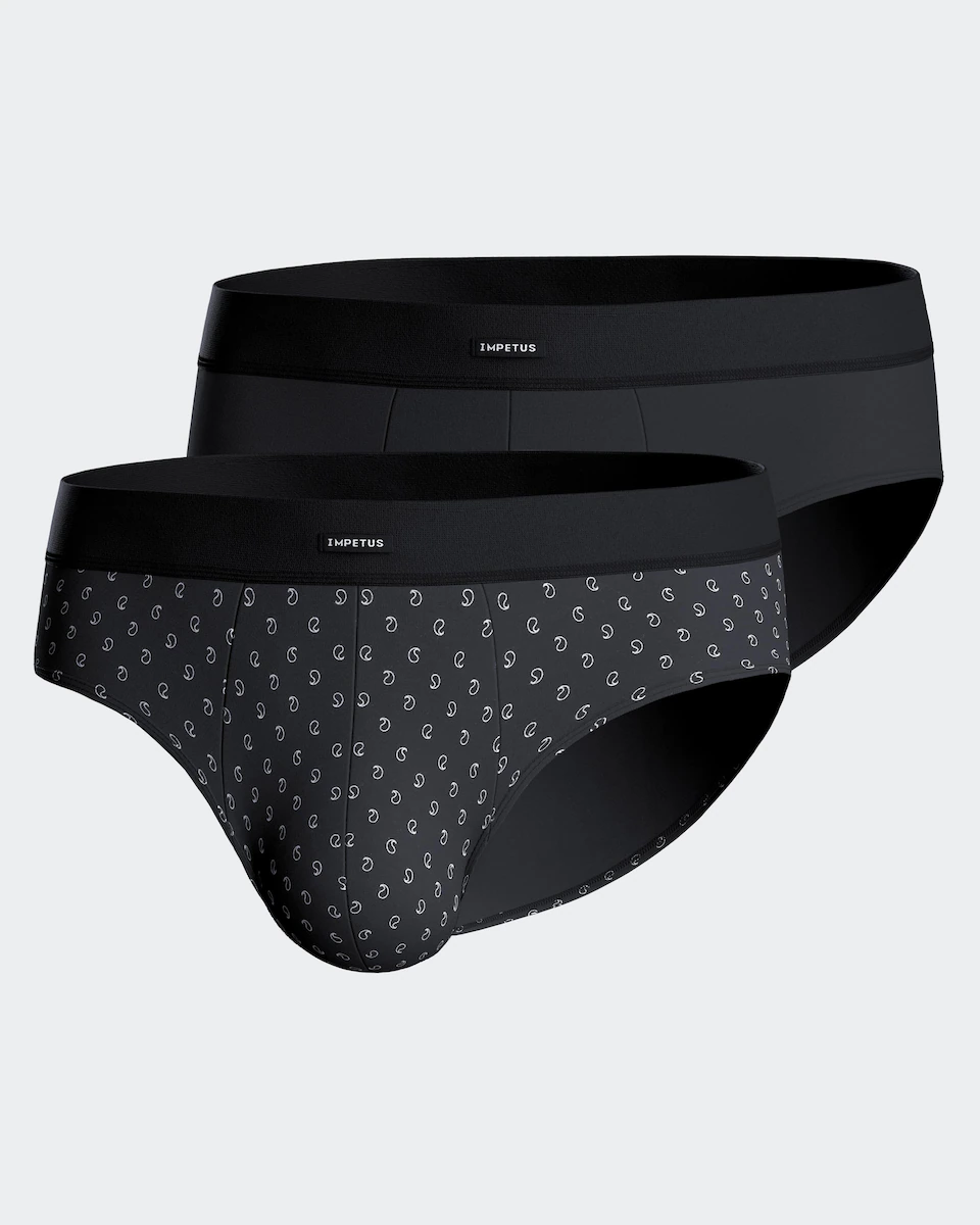 Упаковка из двух мужских трикотажных трусов разных цветов Impetus, темно-синий
Упаковка из двух мужских трикотажных трусов разных цветов Impetus, темно-синий