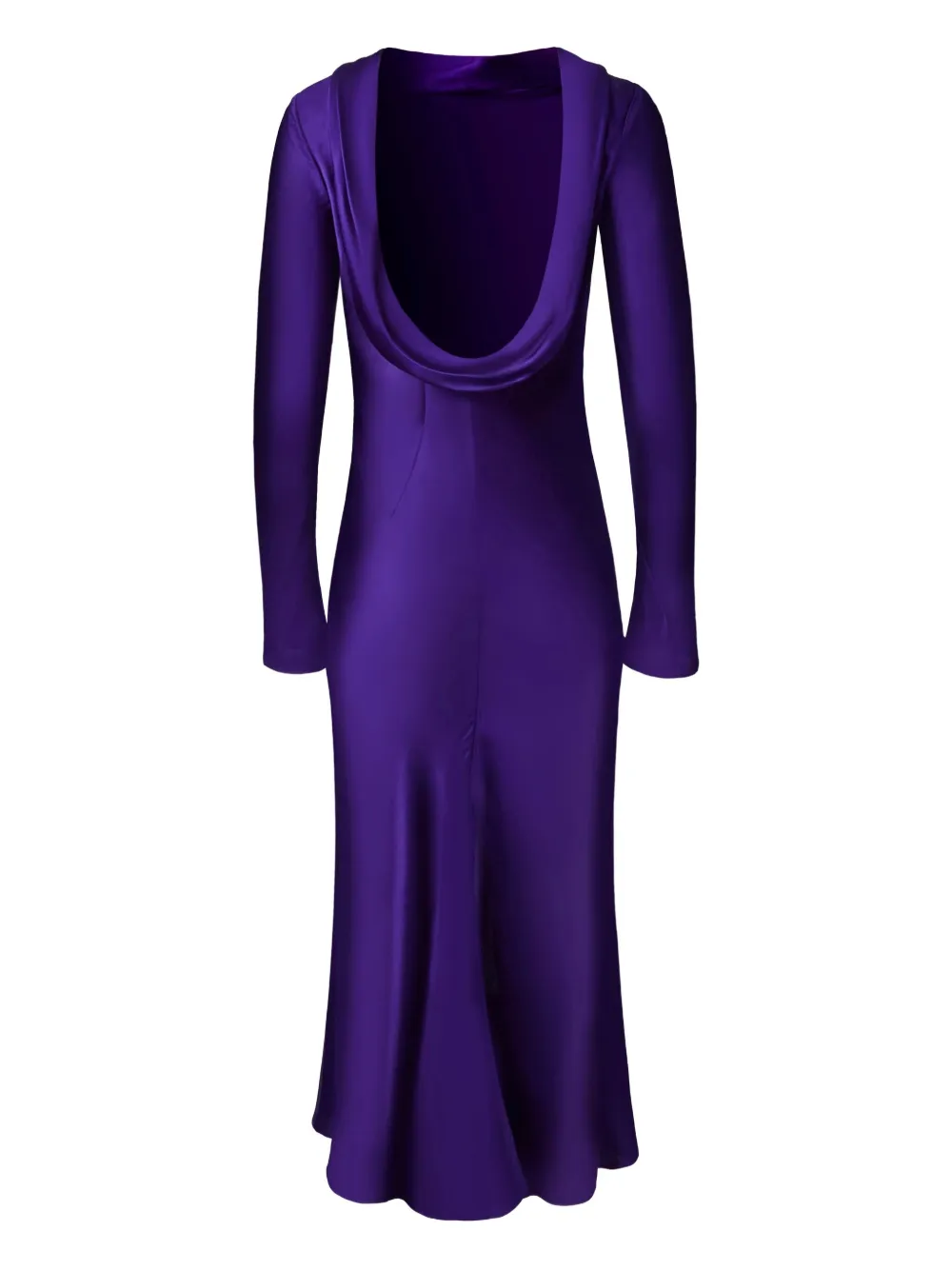 Платье миди из атласа с воротником на спине Alejandra Alonso Rojas, синий
Платье миди из атласа с воротником на спине Alejandra Alonso Rojas, синий