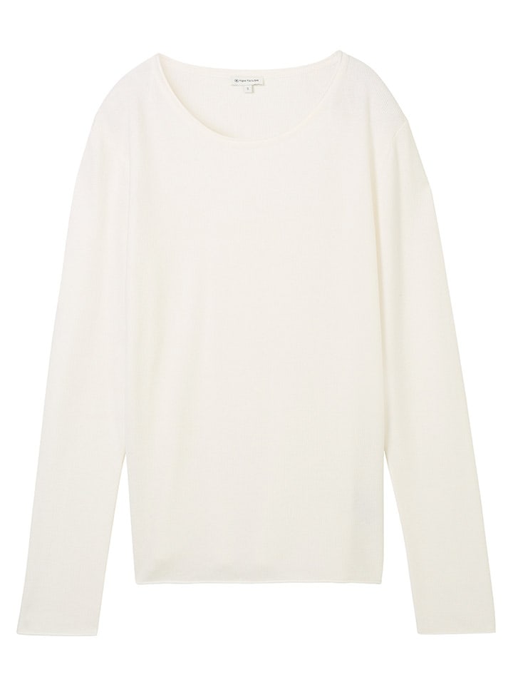 Свитер Tom Tailor, кремовый 
Свитер Tom Tailor, кремовый