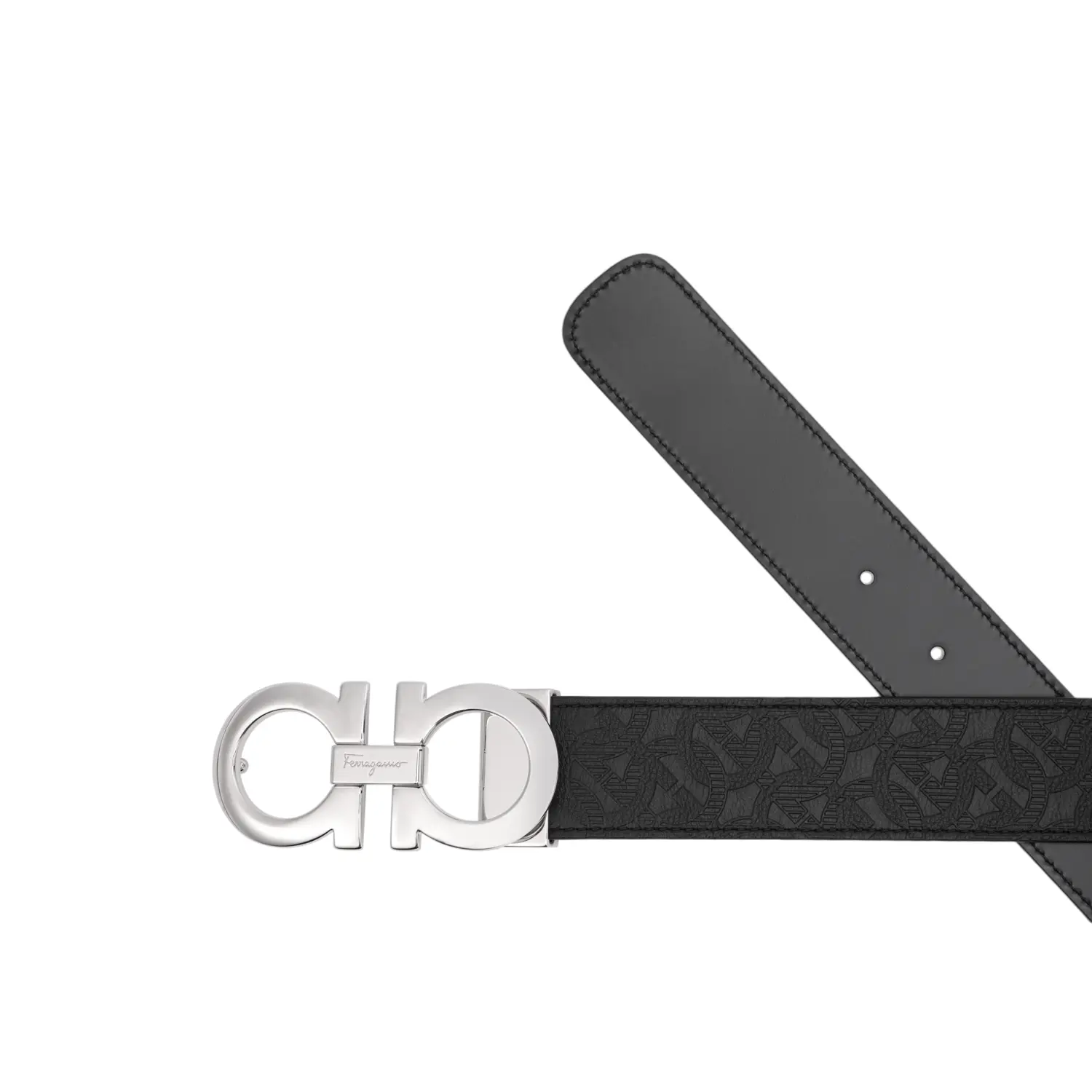 Мужской ремень Ferragamo, черный
Мужской ремень Ferragamo, черный