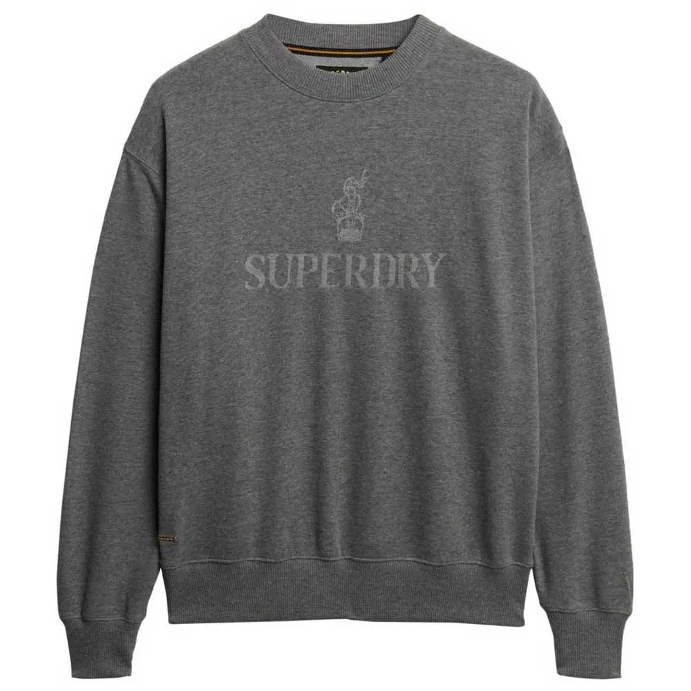 Толстовка Superdry British Design Relaxed Fit, серый
Толстовка Superdry British Design Relaxed Fit, серый