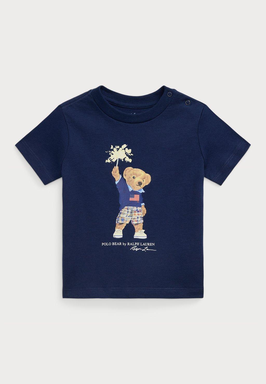 Футболка с принтом POLO BEAR COTTON JERSEY TEE Polo Ralph Lauren, синий
Футболка с принтом POLO BEAR COTTON JERSEY TEE Polo Ralph Lauren, синий