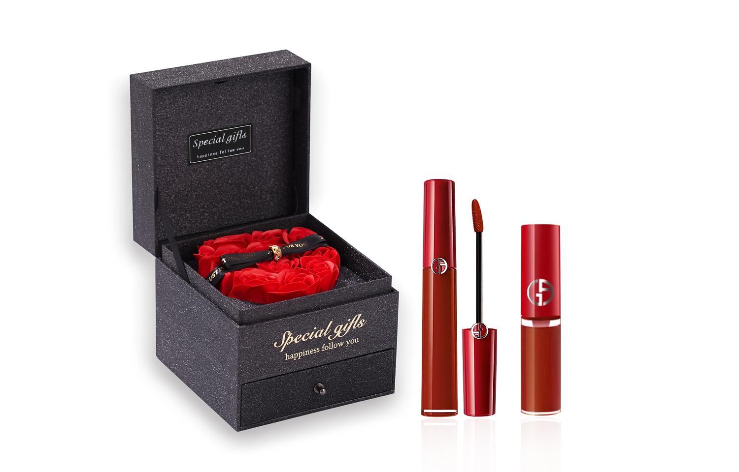 GIORGIO ARMANI Красный тонкий тюбик блеск для губ наборы для женщин
GIORGIO ARMANI Красный тонкий тюбик блеск для губ наборы для женщин