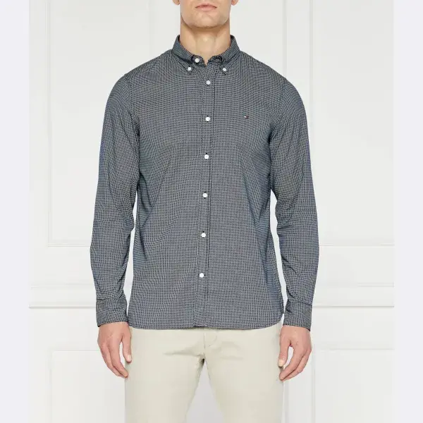 Гибкая рубашка узкого кроя Tommy Hilfiger, синий
Гибкая рубашка узкого кроя Tommy Hilfiger, синий