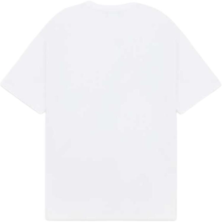Футболка унисекс белая We11Done, белый 
Футболка унисекс белая We11Done, белый