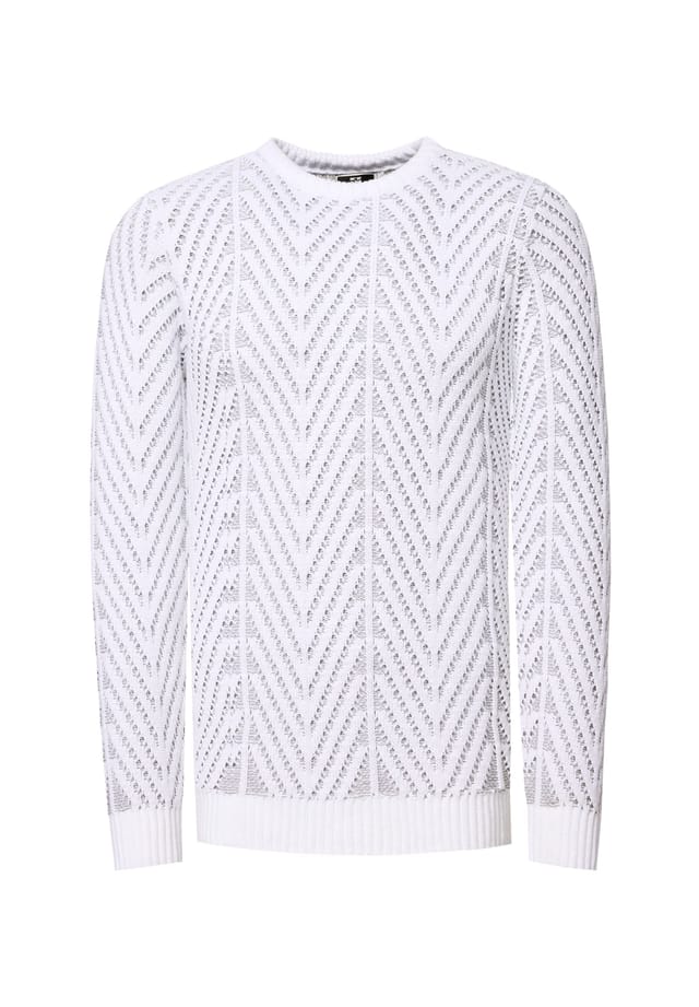 Вязаный свитер с модным дизайном Rusty Neal, белый
Вязаный свитер с модным дизайном Rusty Neal, белый