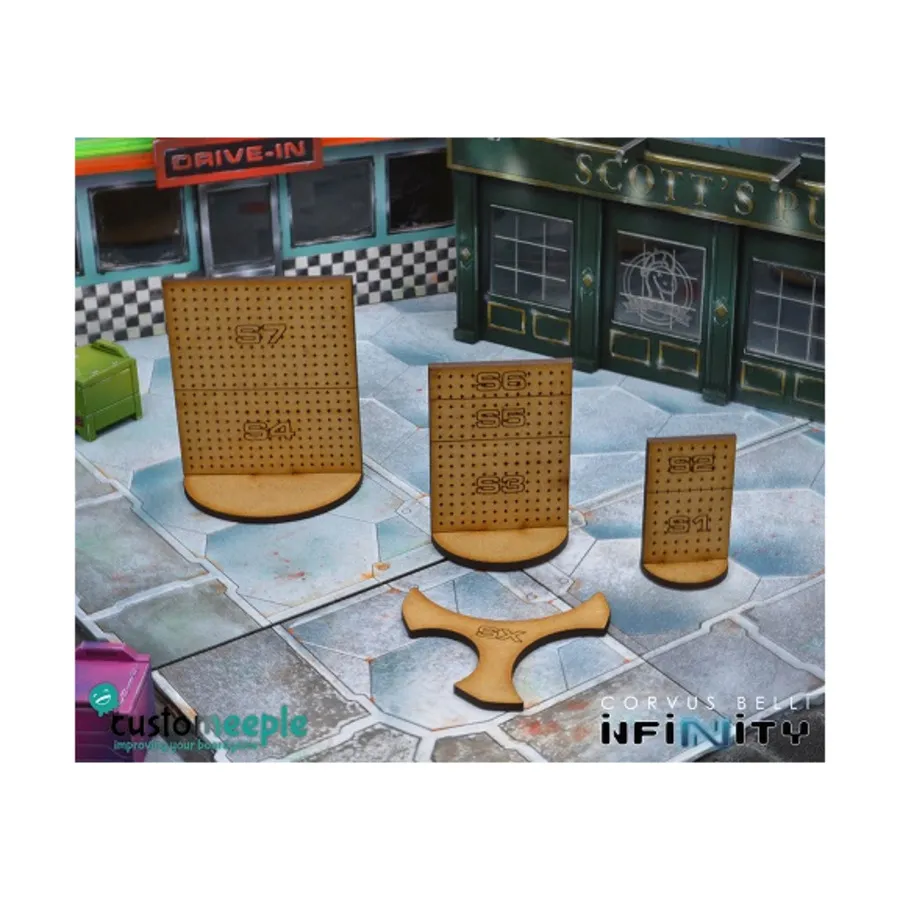 Маркеры силуэта - МДФ, Infinity - Tokens, Markers & Templates (Customeeple)
Маркеры силуэта - МДФ, Infinity - Tokens, Markers & Templates (Customeeple)