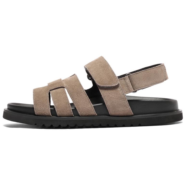 BELLE Пляжные сандалии мужские, цвет кофе, хаки 
BELLE Пляжные сандалии мужские, цвет кофе, хаки