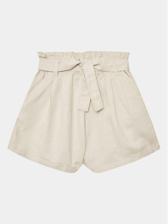 Тканевые шорты стандартного кроя United Colors Of Benetton, бежевый 
Тканевые шорты стандартного кроя United Colors Of Benetton, бежевый