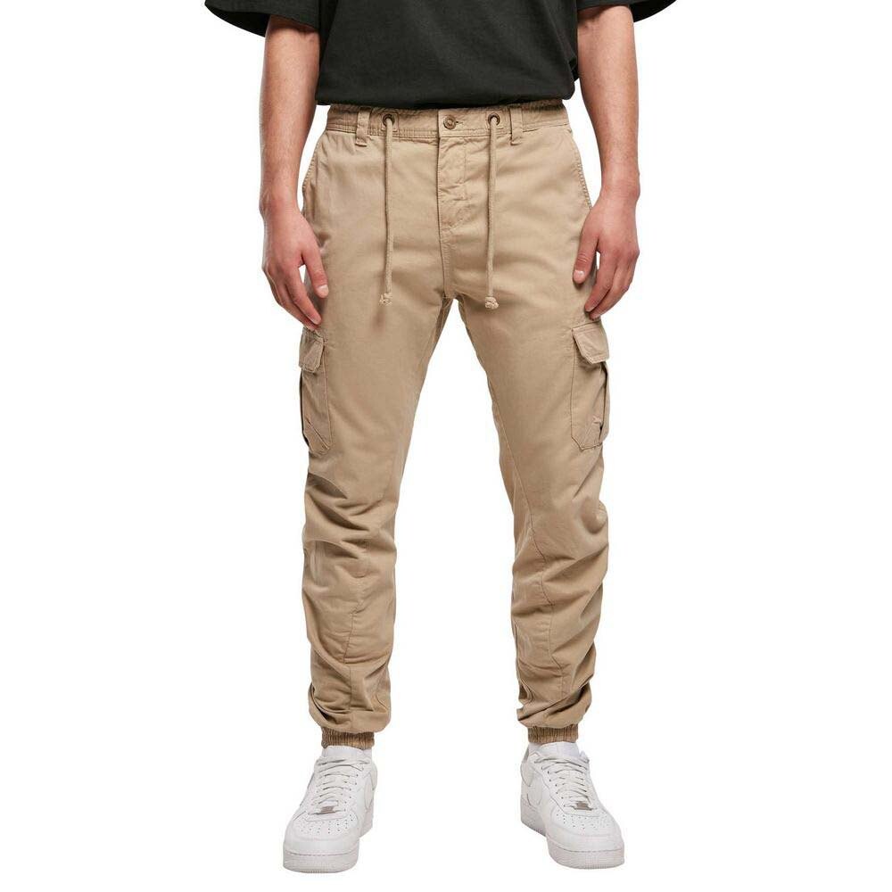 Джоггеры Urban Classics Cargo Joggers, бежевый 
Джоггеры Urban Classics Cargo Joggers, бежевый