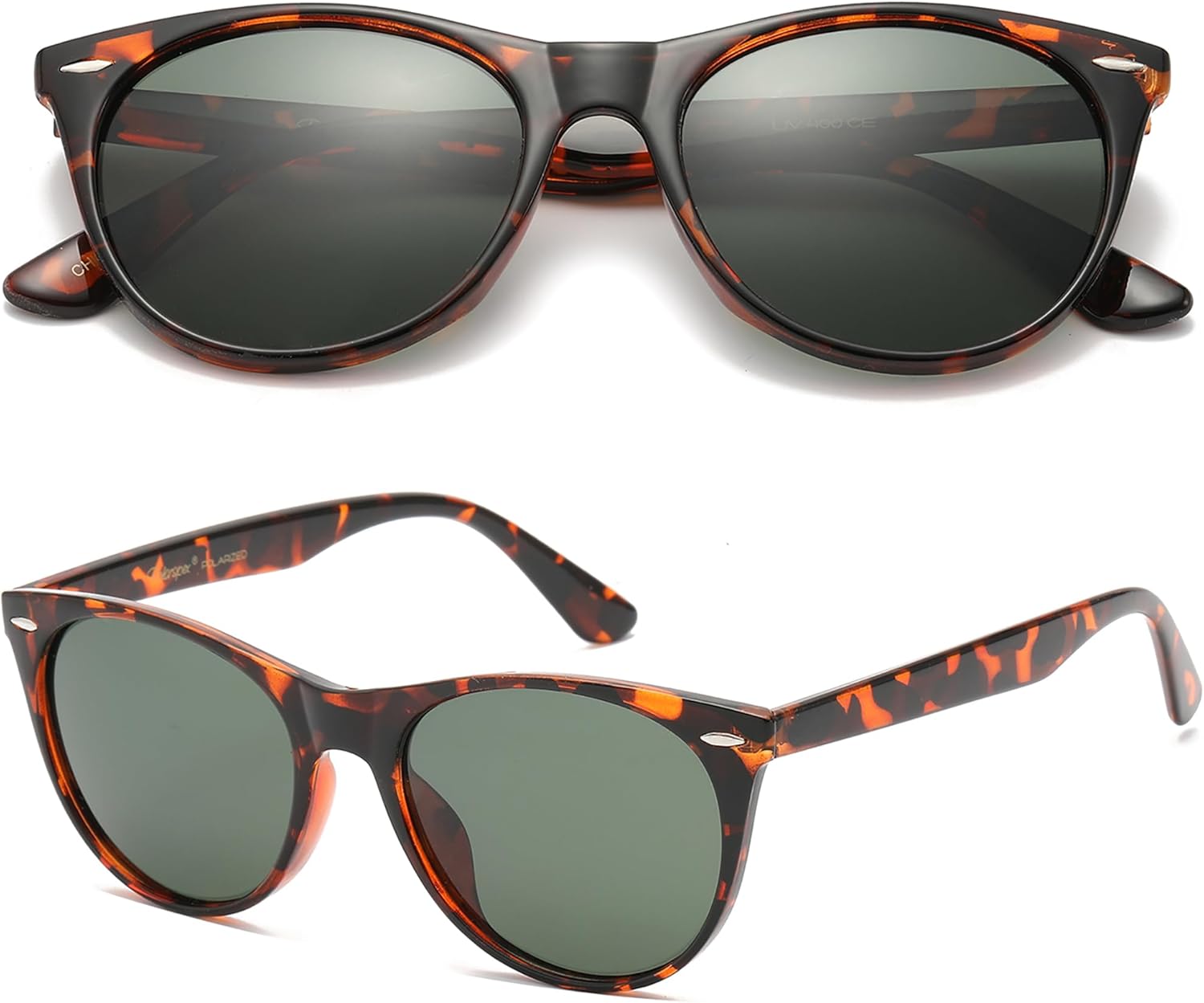 Поляризованные солнцезащитные очки PolarSpex для женщин, ретро-классические очки «кошачий глаз», защита от УФ-излучения, подходят для вождения и рыбалки, Honey Tortoise | Polarized Olive
Поляризованные солнцезащитные очки PolarSpex для женщин, ретро-классические очки «кошачий глаз», защита от УФ-излучения, подходят для вождения и рыбалки, Honey Tortoise | Polarized Olive