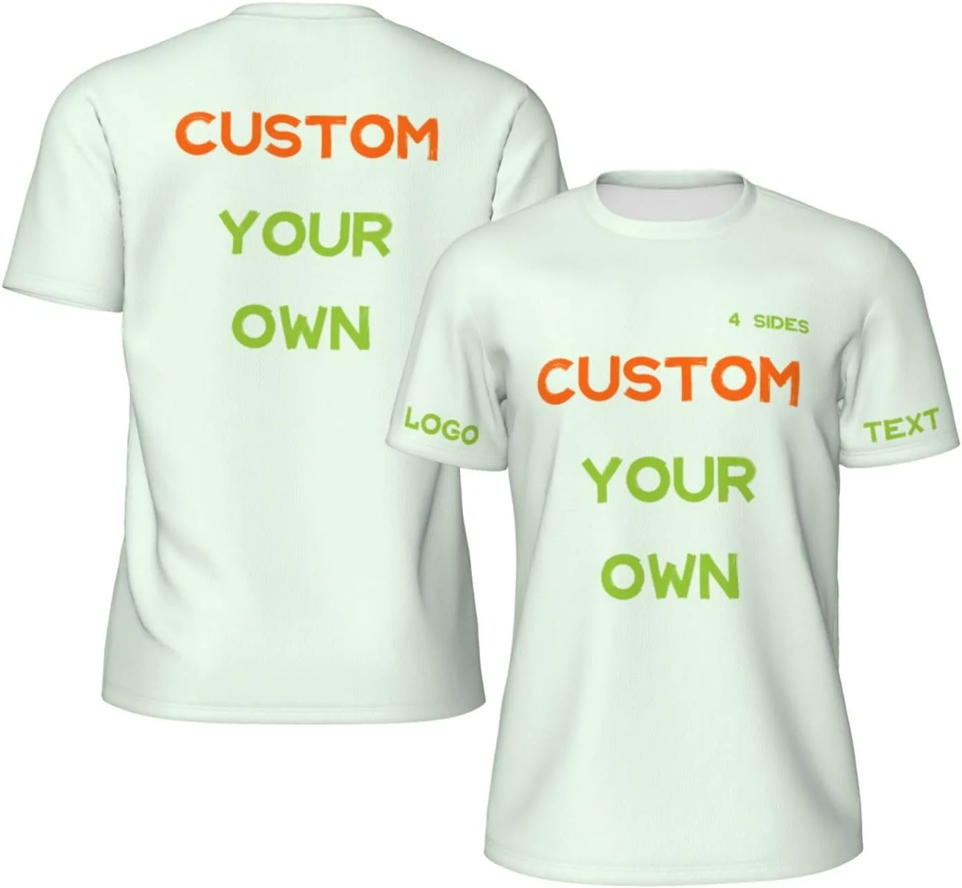 Футболка Custom с принтом на 4 сторонах для мужчин
Футболка Custom с принтом на 4 сторонах для мужчин